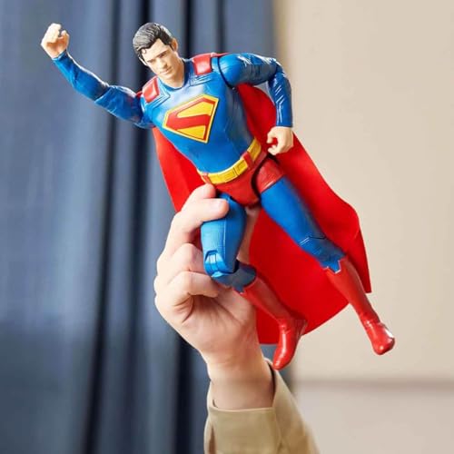 DC Comics, Superman 12-inch Superhero Action Figure, Kids Toys for Boys and Girls Pretend Play, for Ages 4 and Up - Image 2