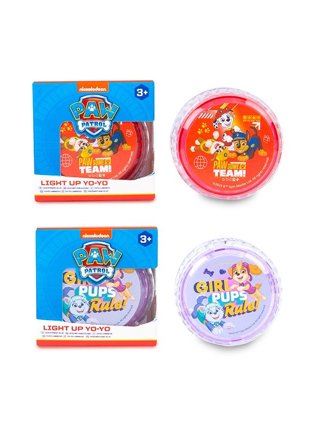 RMS Paw Patrol Light Up Yo-Yo 2 Asstd – Fun Kids Toy, Interactive Playtime & Gift Item - Image 1