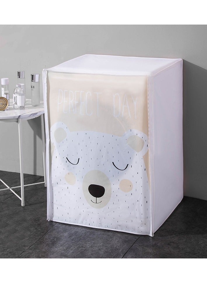 EBMINI Washing And Drying Integrated Machine Cover Dryer Cover Washing Machine Cover Dust Cover Waterproof And Sunscreen Cover  - Image 1