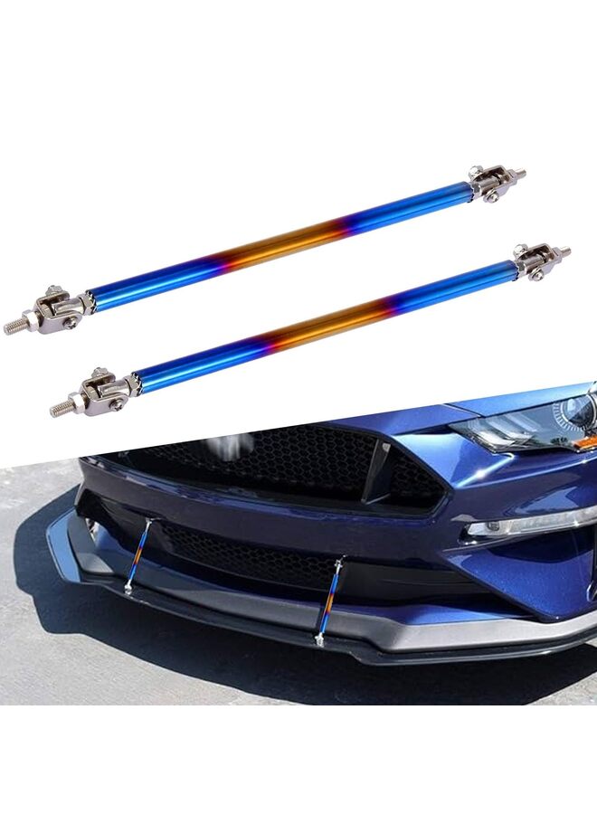 2PCS Adjustable 8"-11" Splitter Strut Rods, Automotive Front Lip Strut Rod Bumper Splitter Universal Tie Support Bars Fit for Most Cars - Image 1