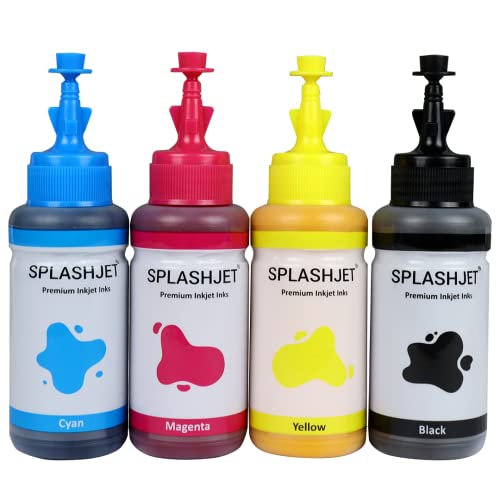 Splashjet Sublimation Ink for Epson - Heat Transfer Printing on Mugs, Mobile Cases, Polyester T-Shirts etc for use with Epson Printers - L130, L220, L360, L380, L1300 - (70gm x 4 Colour) - 501906 - Image 2
