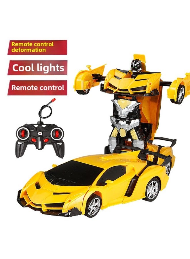 Generic Transforming Remote Control Car King Kong Robot Rechargeable ...