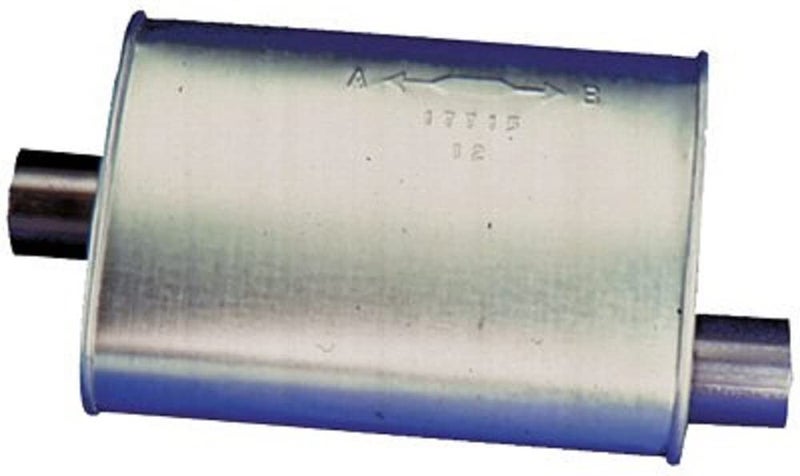 Walker مخ muffler واكر كوات-فلو SS 22393 مناسب مباشرةً 2.5" مدخل (ID) 2.5" مخرج (ID) لسيارة شيفروليه كابريس - Image 1