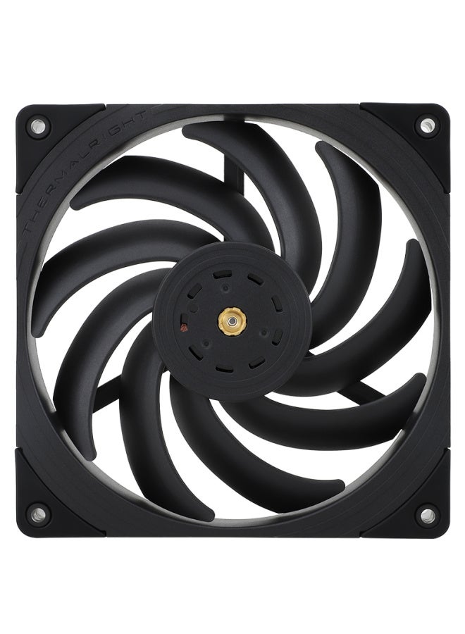 Thermalright مروحة ضغط أداء من ثيرمالرايت Tl-b14b Extrem بحجم 14 سم، 2000 دورة في الدقيقة PWM، محامل كروية مزدوجة، توازن ديناميكي من الجيل الثالث - Image 2