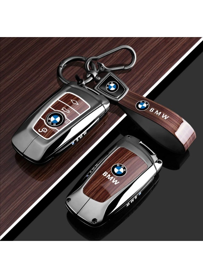 BMW High end car key protection cover suitable for BMW 5 Series/5257/3 Series 330/i7X1X3X5X6X7 car key shell case - Image 1