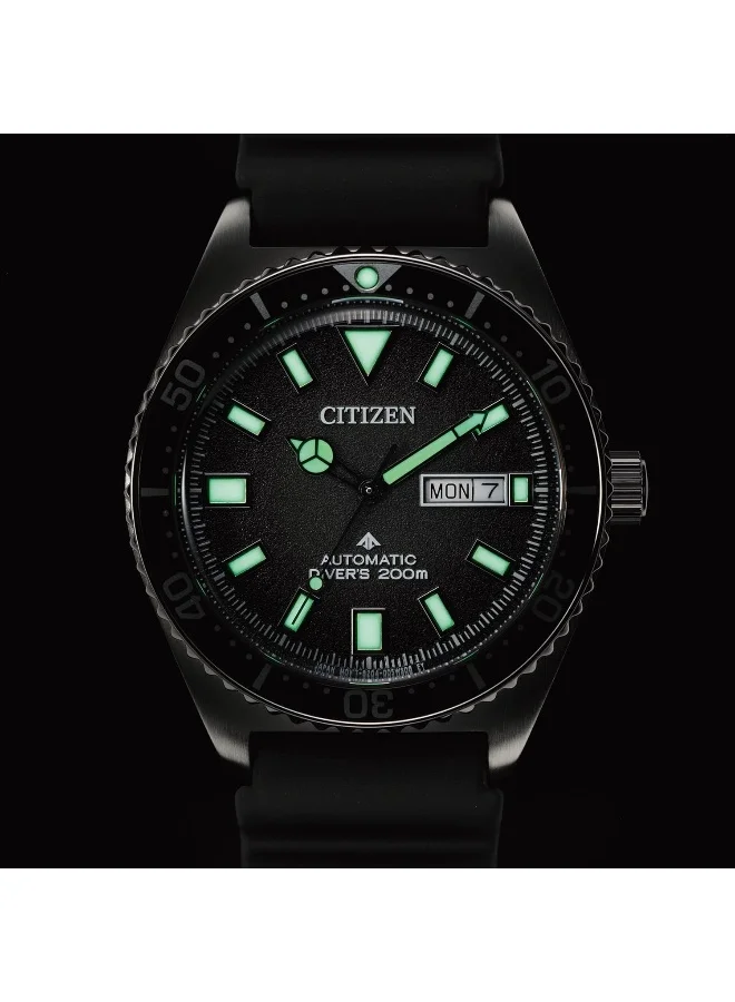 CITIZEN Men's Polyurethane PROMASTER Watch NY0120-01E - 41 mm