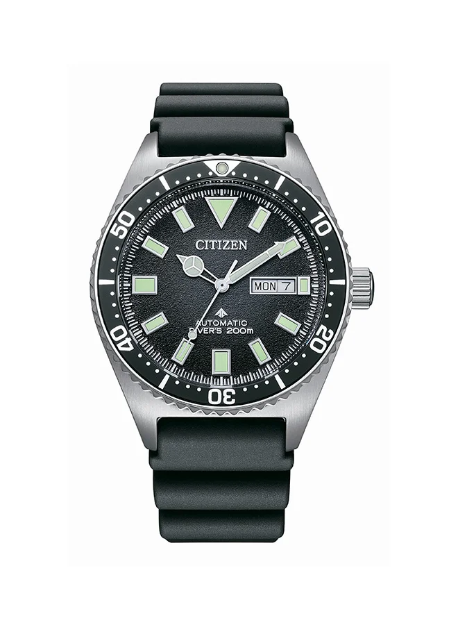 CITIZEN Men's Polyurethane PROMASTER Watch NY0120-01E - 41 mm