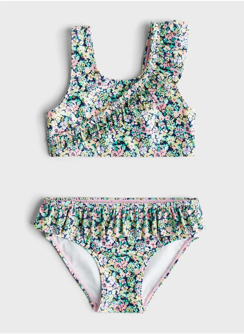 H&M Kids Frill Trimmed Bikini Set