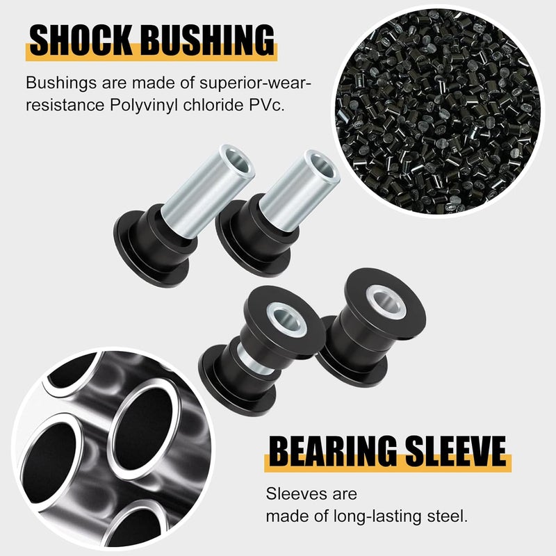 RYANSTAR RACING Front Shock Bushing Sleeve Kit for Polaris Ranger and RZR Models - Image 5