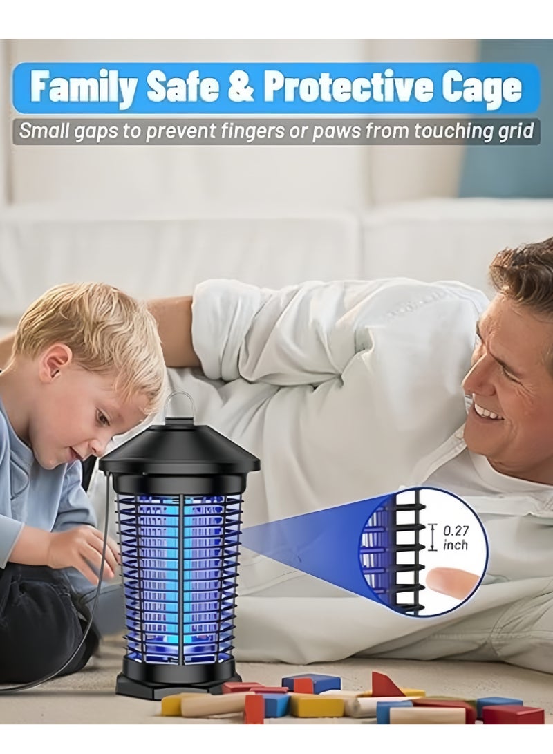 Generic Flying Insects Killer The Best Buggs Zapper Mosquitos And Fly's Trap Indoor And Outdoor Use Kills Flying Insects With 18W UV Light And 3800V Electric Shock  - Image 5