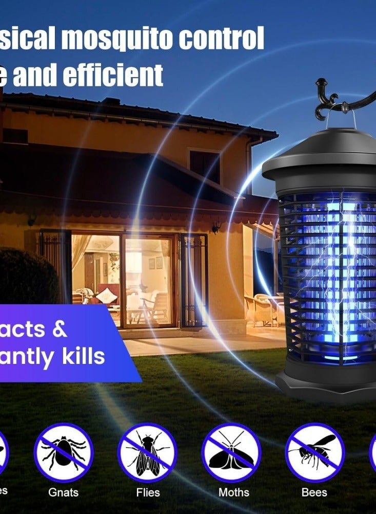 Generic Flying Insects Killer The Best Buggs Zapper Mosquitos And Fly's Trap Indoor And Outdoor Use Kills Flying Insects With 18W UV Light And 3800V Electric Shock  - Image 3