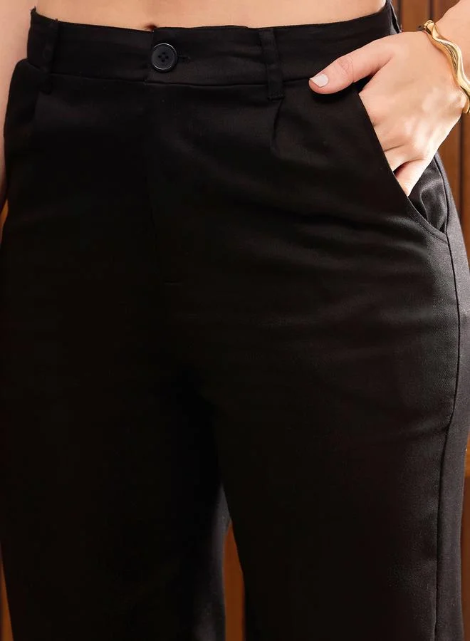 SASSAFRAS Plain Tapered Pants with Side Pocket