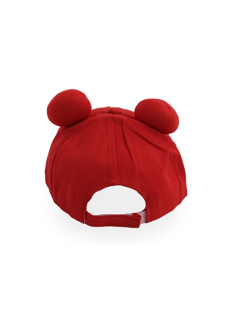 Fancy Unisex Cotton Cap – Bear Design - Image 2