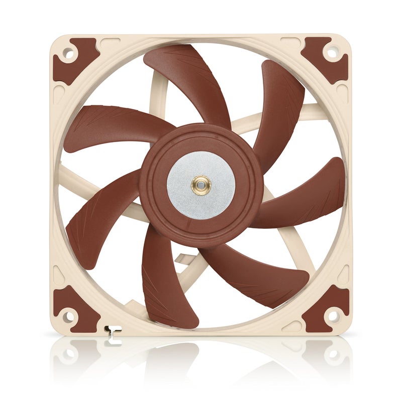 Noctua NF-A12x15 FLX, Premium Quiet Slim Fan, 3-Pin (120x15mm, Brown) - Image 2