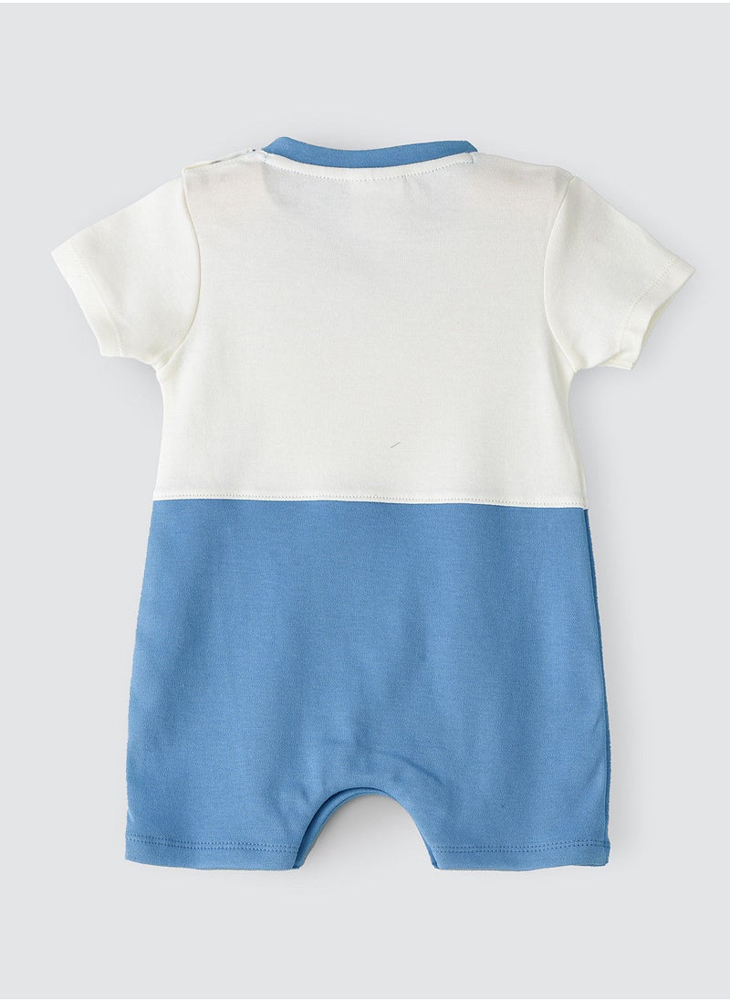 Tiny Hug Romper with print at front  - Image 2