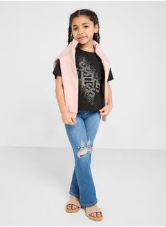 GUESS Kids Logo T-Shirt  - Image 4