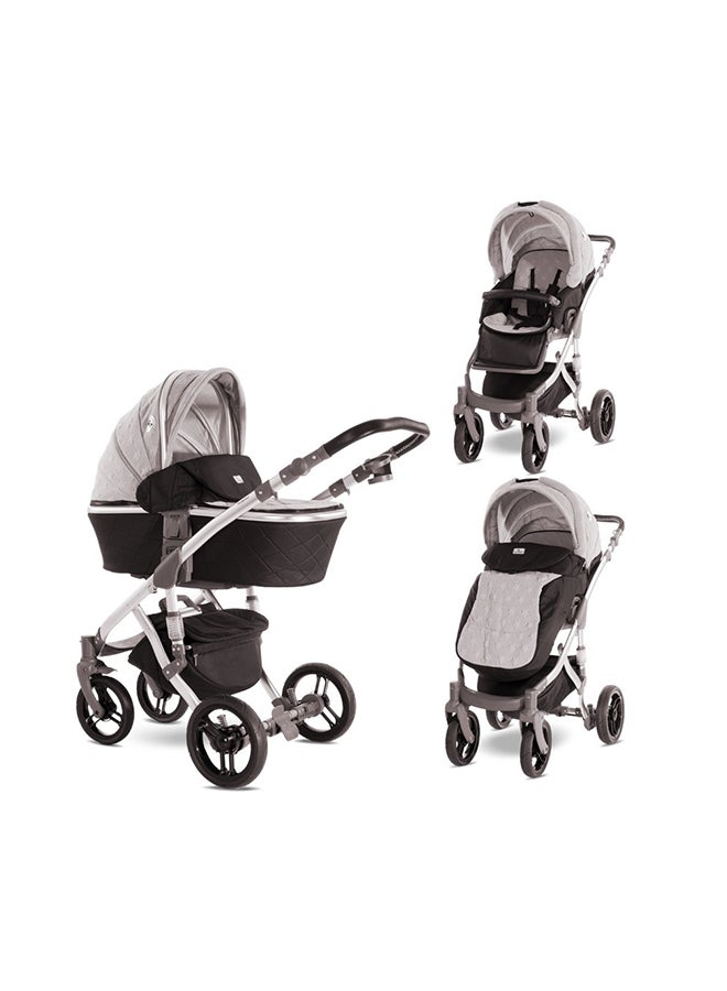 لوريلي عربة أطفال ريميني بريميوم كول جراي ستارز - Image 1