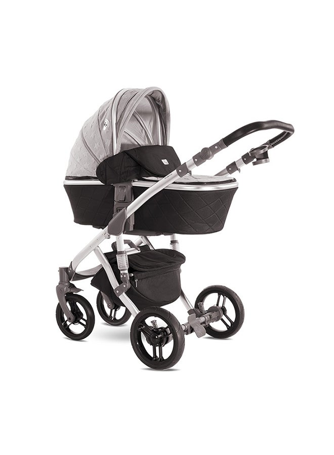 لوريلي عربة أطفال ريميني بريميوم كول جراي ستارز - Image 2