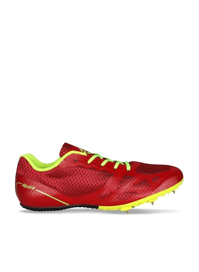 Nivia Running Spikes Spirit Track And Field Shoes | Size : 11UK / 12US / 45EU | Lace Up | Material : Rubber,Mesh,EVA | Lightweight - Image 1