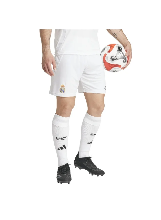adidas شورت كرة قدم رجالي Real H أبيض XS