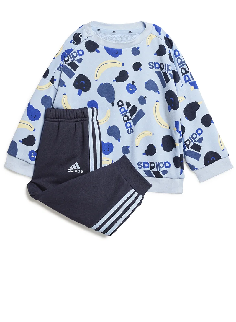 adidas بنطلون رياضي مطبوع بالفواكه للأطفال الرضع