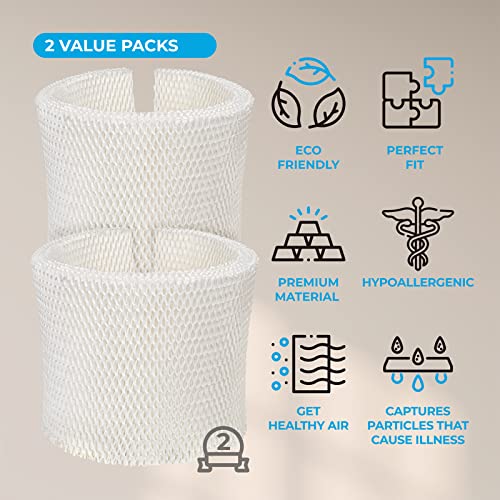 ANTOBLE 2 Pack MAF2 Wicking Humidifier Filter Replacements for Air Care/Essick Air/Moist Air MA0600, MA0601, MA0800, MA08000; Kenmore 15408, 154080, 32 15508 - Image 4