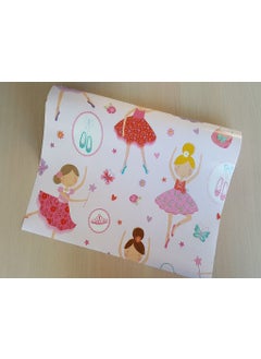d-c-fix 346-0641 Ballerina Pattern Decorative Self-Adhesive Foil  - Image 1