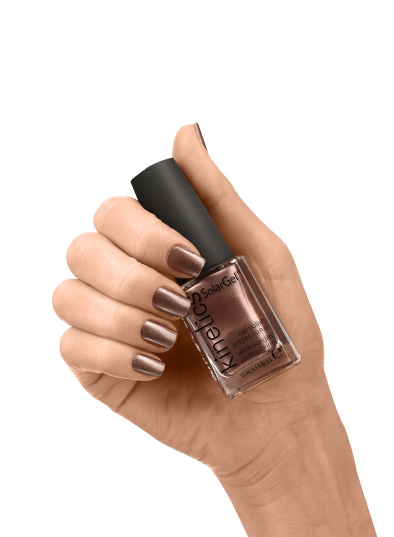 KINETICS طلاء أظافر سولارجل الاحترافي 15 مل | #047 صحراء مدخنة - Image 2