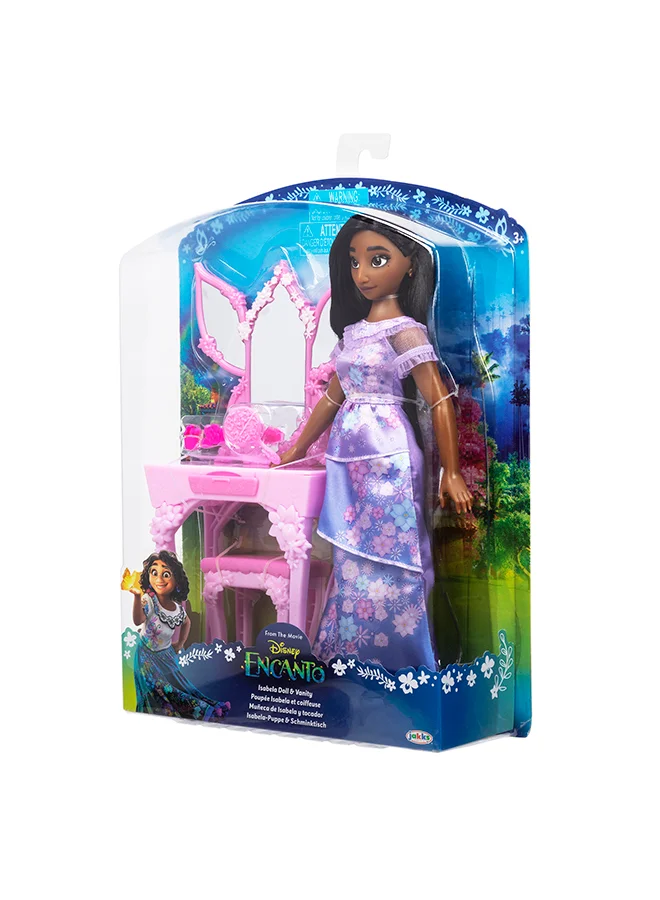 Disney  Encanto Fashion Doll Isabela Vanity for Women | Best Price UAE