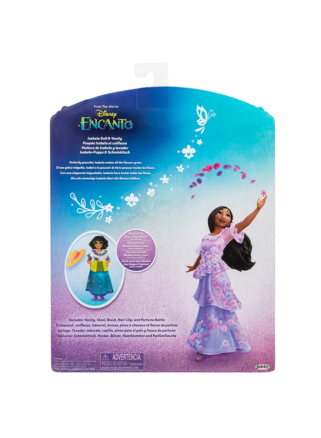 Disney  Encanto Fashion Doll Isabela Vanity for Women | Best Price UAE