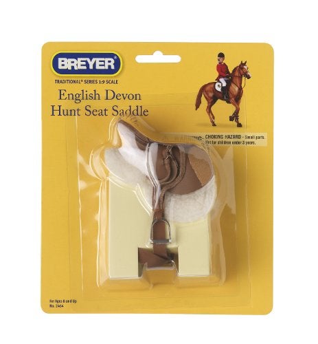 Breyer Traditional Devon Hunt Seat Saddle Horse Toy Accessory - Image 5