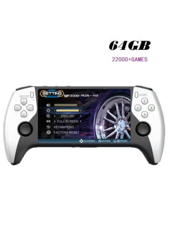 ELTRAZONE SF3500 Retro Handheld Game Console with 5-inch IPS HD Screen, 64GB, 22,000+ Games - Image 1