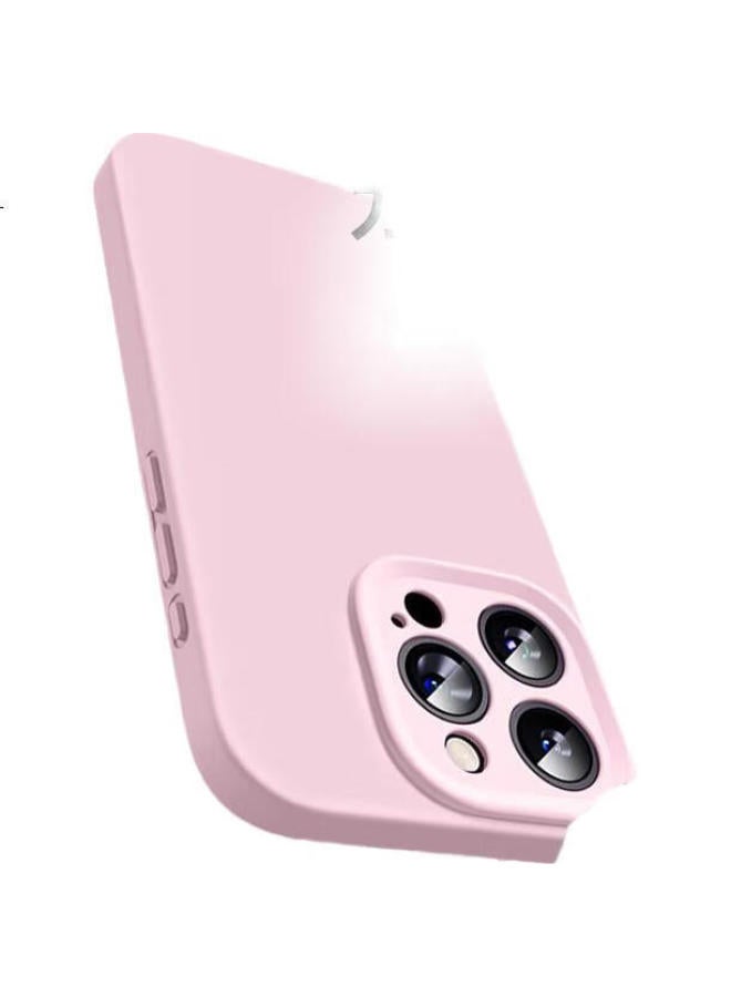 Divi [True Liquid Silicone] Phone Case For Apple Iphone 13 Pro, Protective Cover With Skin-Friendly Lens Protection, Ultra-Thin Shockproof Anti-Scratch Case For Men And Women, Pink - Image 3