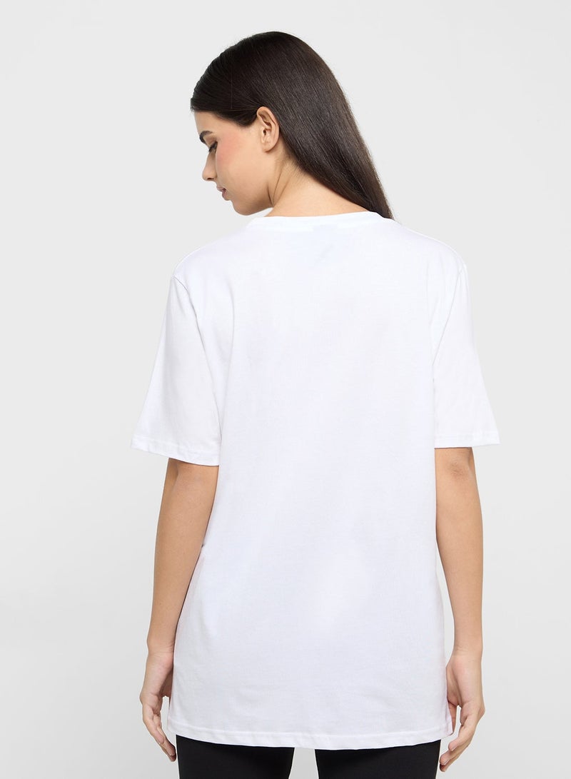 Ginger Basics Oversize Crew Neck T-shirt - Image 2