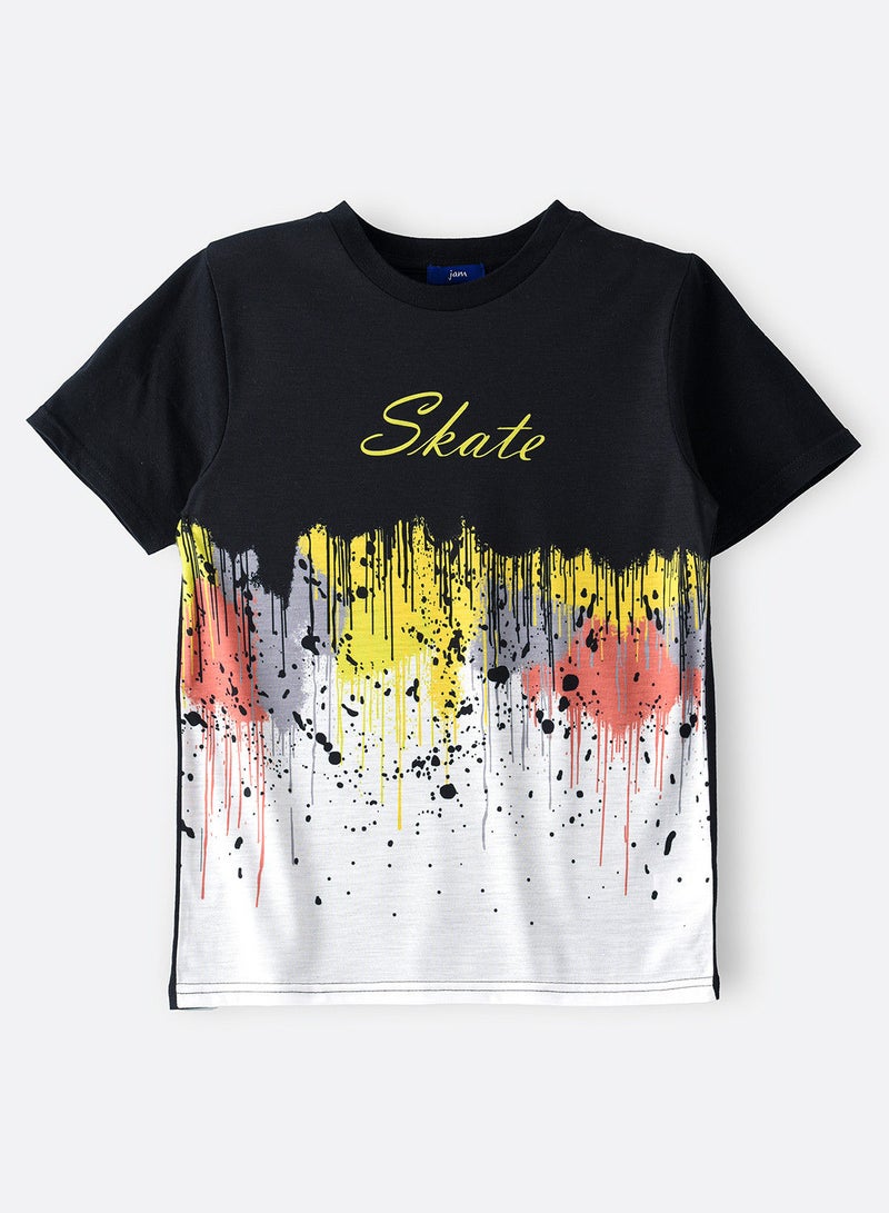 JAM Round neck s/slv knit t-shirt - Image 1
