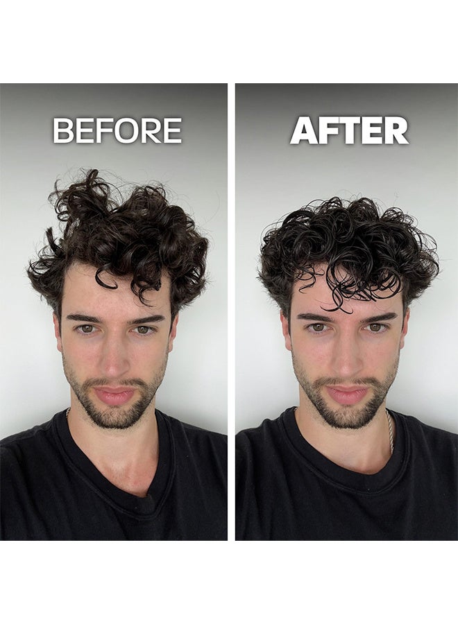 BASED BODYWORKS Leave-In Conditioner, Instant Frizz Control, Hydrates & Nourishes Hair, Premium Leave-In Conditioner For Men, Healthy Frizz-Free Hair In Minutes (6.8oz Pack of 1)