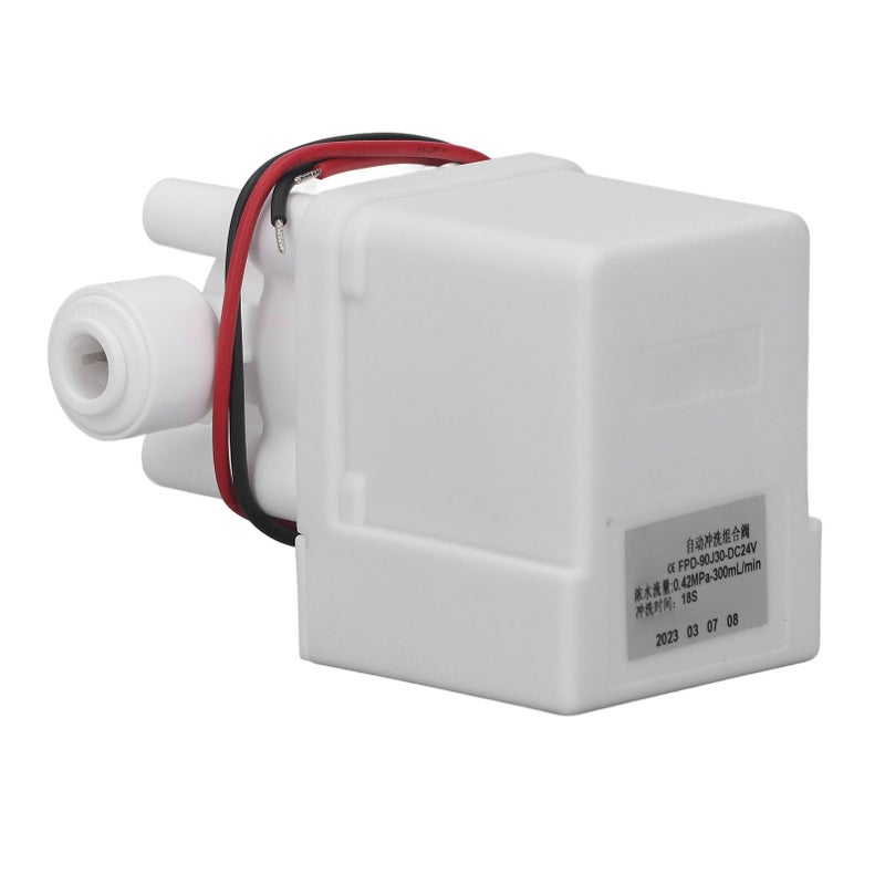1/4 Inch PE Pipe Electric Solenoid Valve DC 24V Diaphragm Type Wastewater Solenoid Valve for Water Purifier - Image 3
