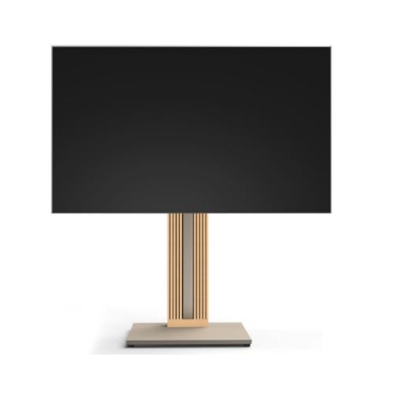 Design Floor TV Stand for 32-65 Inch TV Modern TV Stand with Concealed Storage Cable Management Camel Color ZEN Series - Image 1