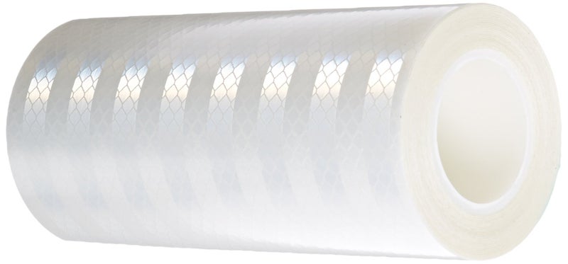 3M 3430 White Micro Prismatic Sheeting Reflective Tape - 6 in. x 15 ft. Durable Engineer Grade Tape Roll. Safety Tapes - Image 5