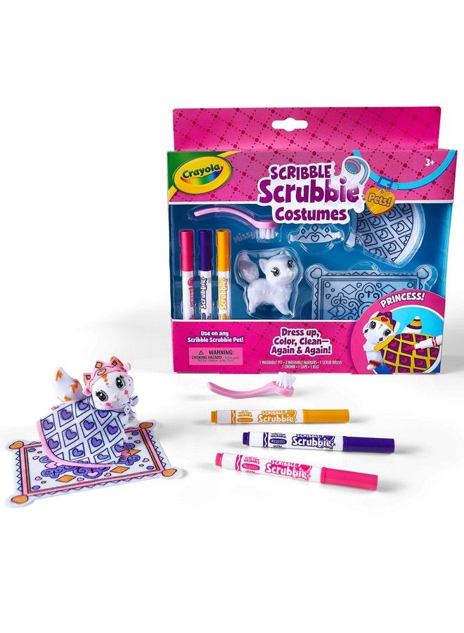Crayola Scribble Scrubbie Princess Costume Playset Kids Toys Gift For Girls & Boys - Image 2