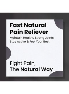 Gardeno Fast Action Pain Relief Supplement with Curcumin, Boswellia & Black Sesame Oil, 3 in 1 power-packed HIGH ABSORPTION FORMULA, Non-GMO, Halal & Gluten Free – 60 Capsules  - Image 4