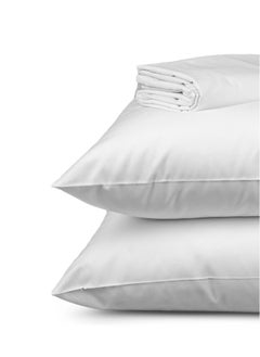 Home of linens Flat Sheet Set White 240x260  - Image 2