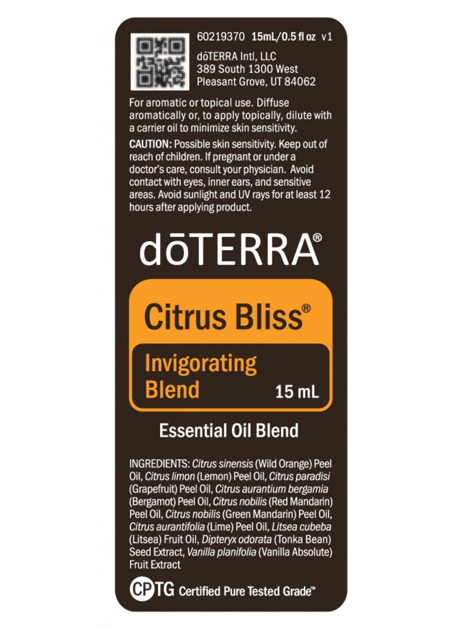 doTERRA Citrus Bliss Essential Oil Invigorating Blend - 15 ml (2 Pack) - Image 4