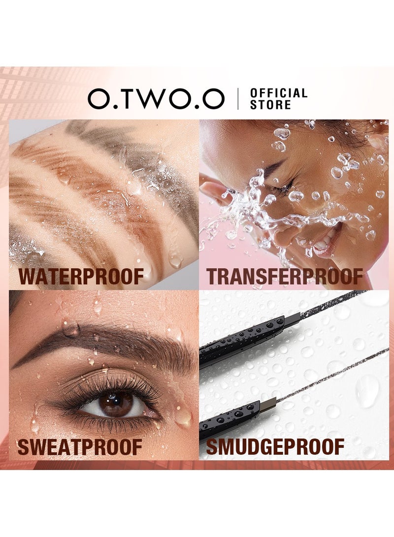 O.TWO.O O2O 3-in-1 Creamy Eyebrow Pencil - ASH BROWN 03 - Image 3