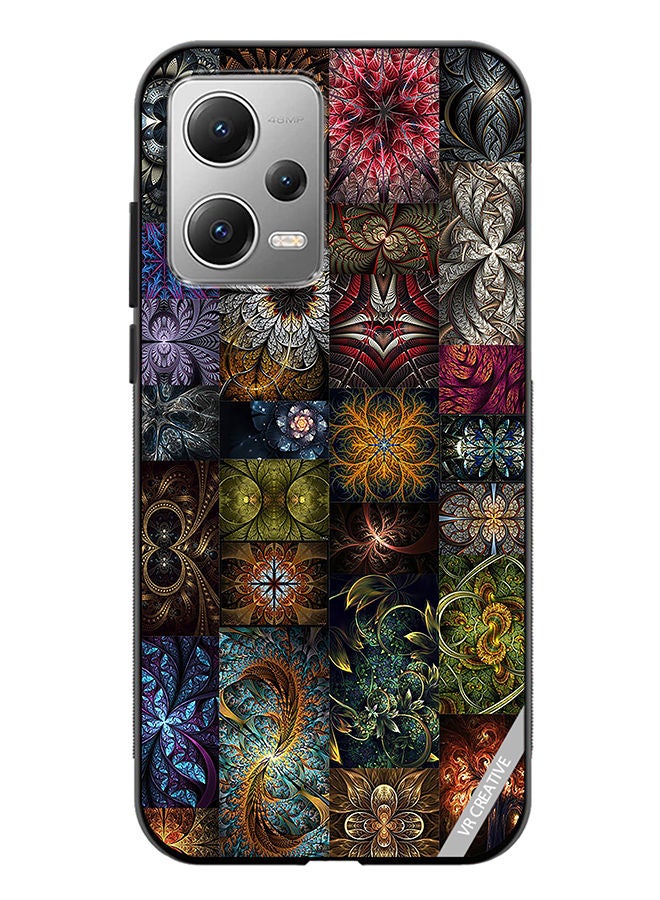 VR CREATIVE Protective Case Cover For Xiaomi Redmi Note 12 30 Mind Blowing Pieces Of Algorithmic Fractal Art Design Multicolour - Image 1
