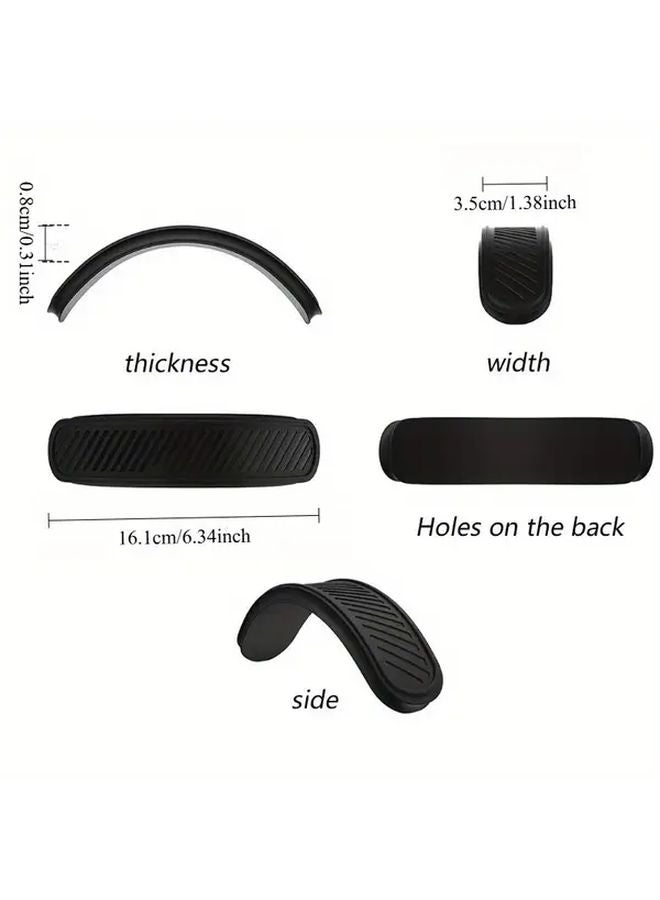 Blue Silicone Headband Cover Washable Protective Case For Airpods Max Wireless Headset - Image 3