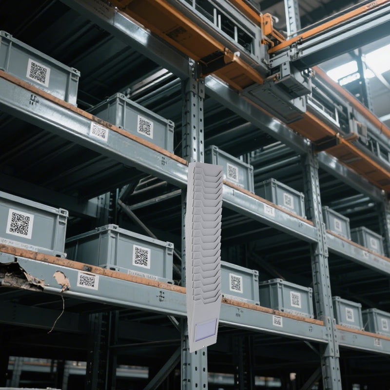 Time Card Rack Warehouse Material Card Rack Hanging Time Card Holder Material Shelf - Image 2