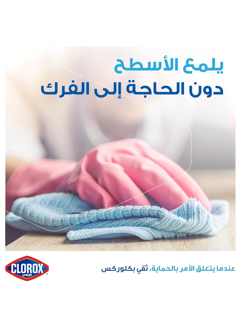 كلوركس بخاخ منظف الحمام بدون مبيض، يقضي على بقايا الصابون، 750مل - Image 3