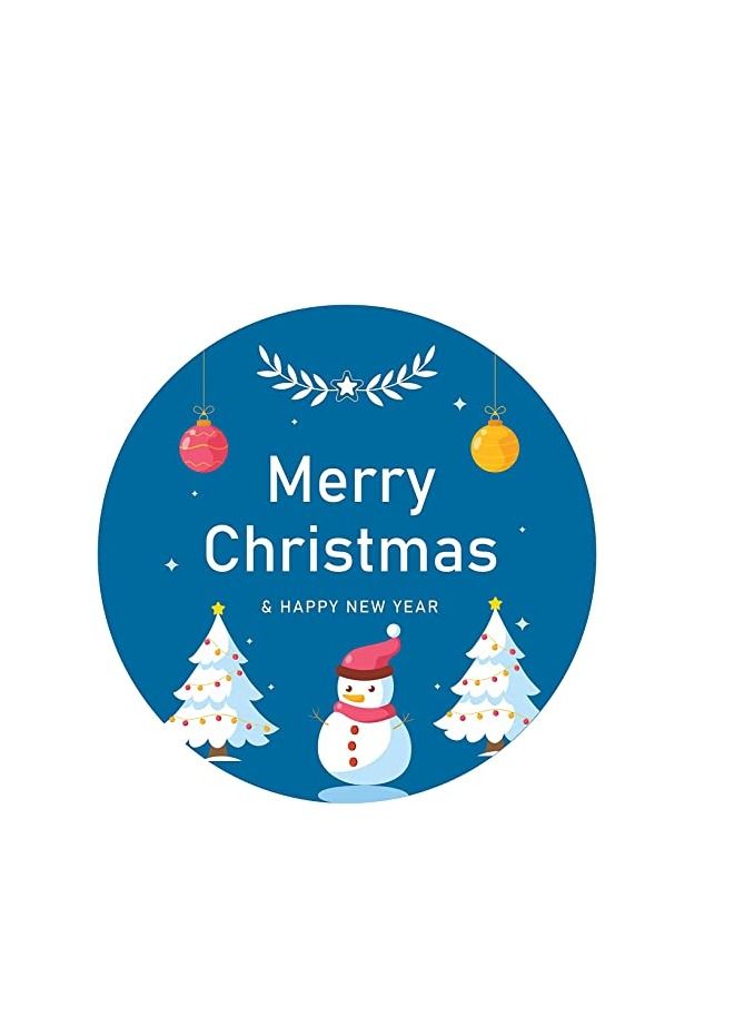 PRINTSHOP4ME Ideal Christmas Vinyl Stickers For Gift Wrapping And Christmas Stickers For Gift Bags - Image 1