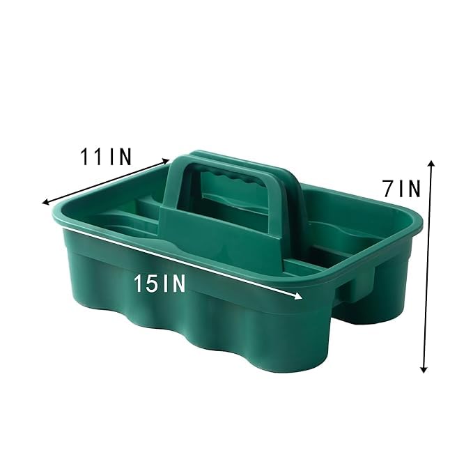 KR STORE Handy Caddy ABSPlastic Tool Bucket Green - Image 2